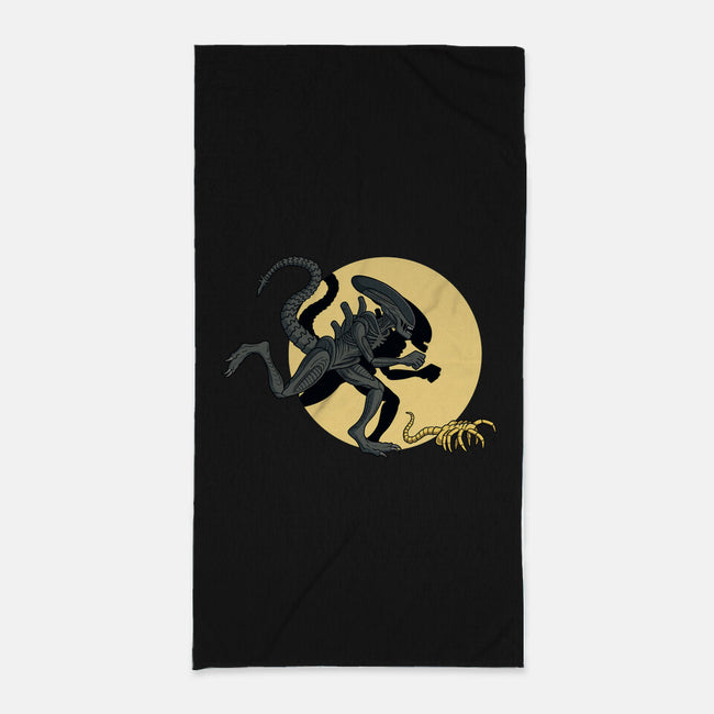 Xenomorph Adventures-none beach towel-jasesa