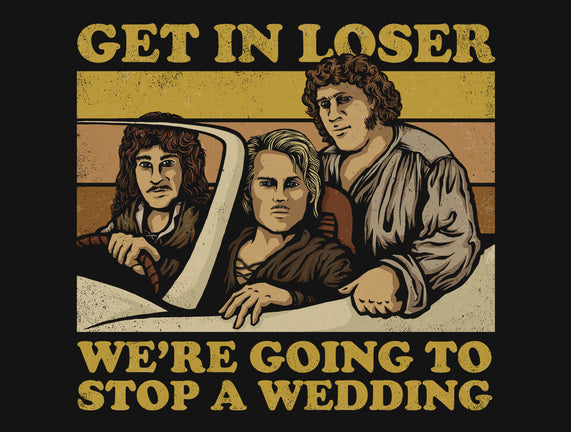 We're Going To Stop A Wedding