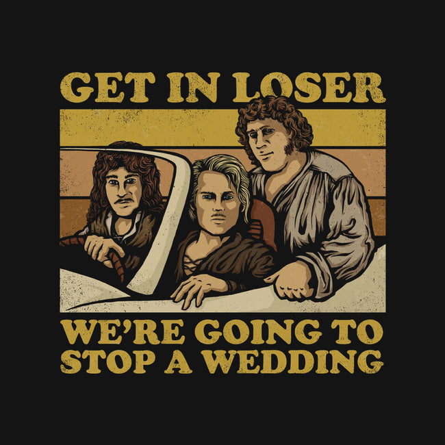 We're Going To Stop A Wedding-none polyester shower curtain-kg07