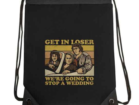 We're Going To Stop A Wedding