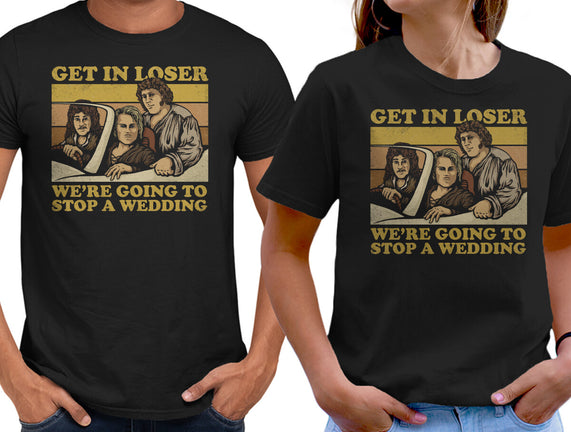 We're Going To Stop A Wedding