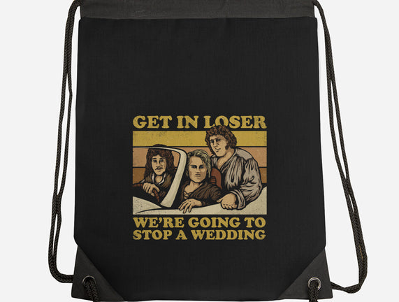 We're Going To Stop A Wedding