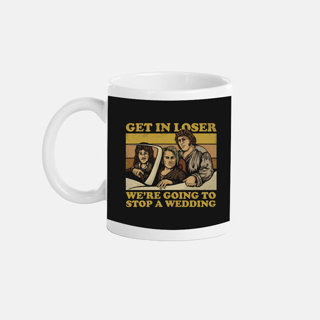 We're Going To Stop A Wedding-none glossy mug-kg07