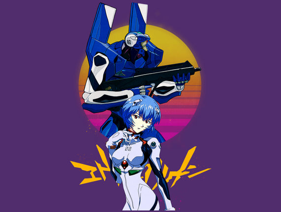 Retro Eva 00 And Rei