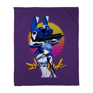 Retro Eva 00 And Rei