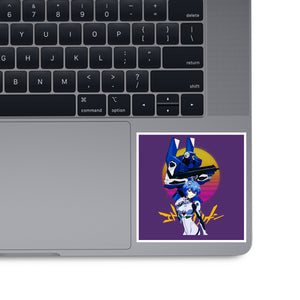 Retro Eva 00 And Rei