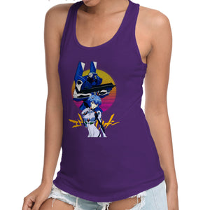 Retro Eva 00 And Rei