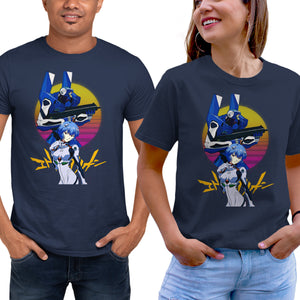 Retro Eva 00 And Rei