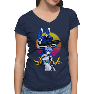 Retro Eva 00 And Rei