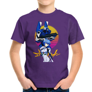 Retro Eva 00 And Rei