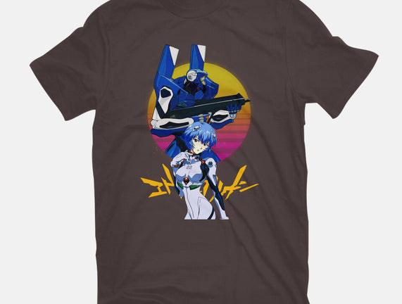 Retro Eva 00 And Rei