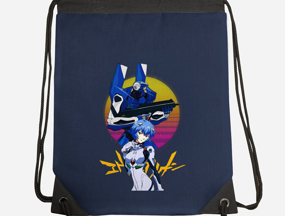 Retro Eva 00 And Rei