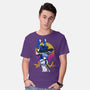 Retro Eva 00 And Rei-mens basic tee-rondes