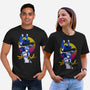 Retro Eva 00 And Rei-unisex basic tee-rondes