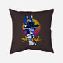 Retro Eva 00 And Rei-none removable cover w insert throw pillow-rondes