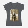 Spirit Land-womens v-neck tee-rondes