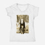 Spirit Land-womens v-neck tee-rondes