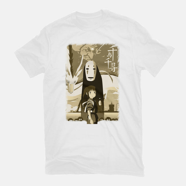 Spirit Land-womens basic tee-rondes