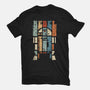 Rebel Droid-womens fitted tee-kg07