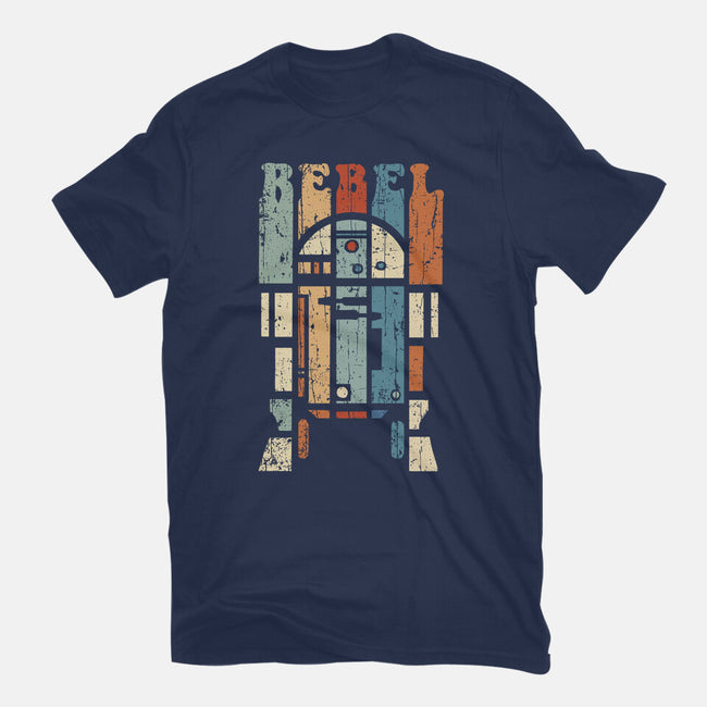 Rebel Droid-mens heavyweight tee-kg07