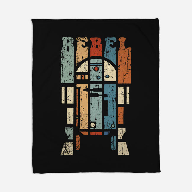 Rebel Droid-none fleece blanket-kg07