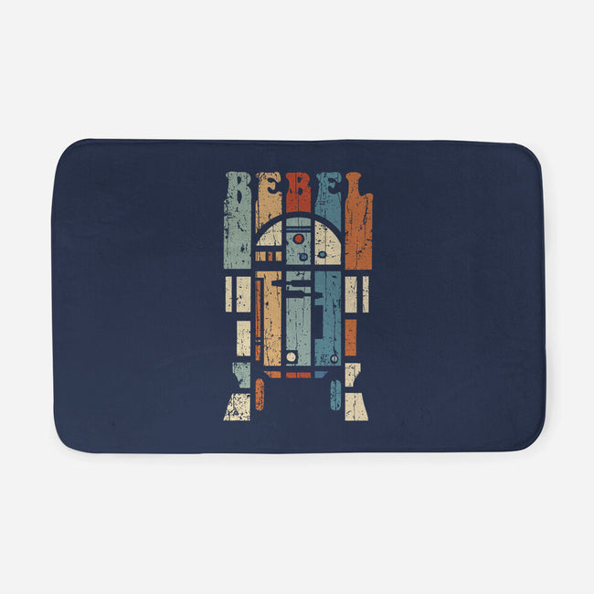 Rebel Droid-none memory foam bath mat-kg07