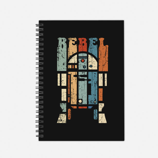 Rebel Droid-none dot grid notebook-kg07