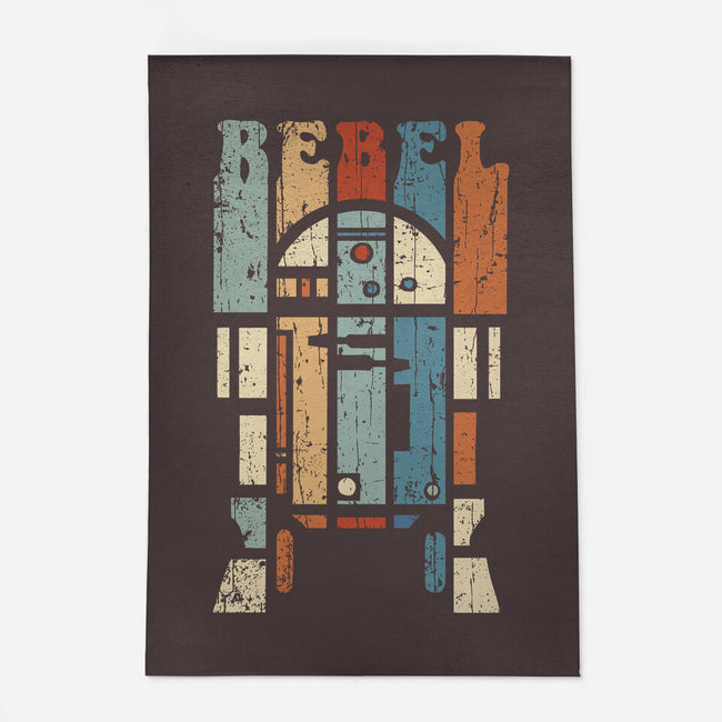 Rebel Droid-none indoor rug-kg07