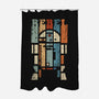 Rebel Droid-none polyester shower curtain-kg07