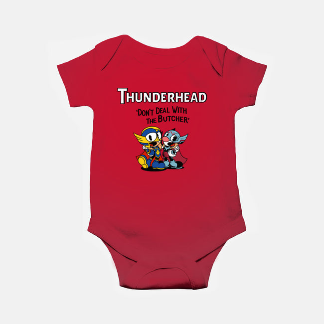 Thunderhead-baby basic onesie-Studio Susto