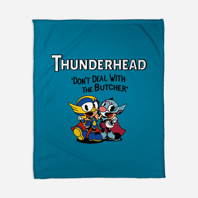 Thunderhead-none fleece blanket-Studio Susto