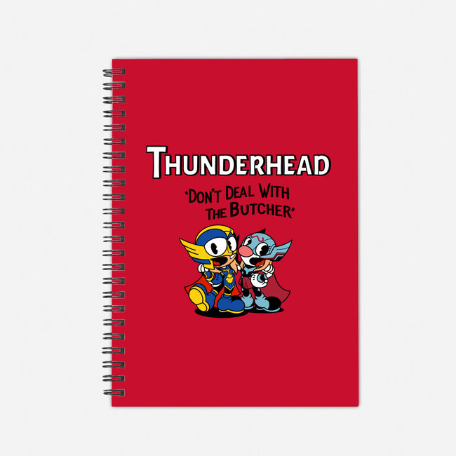 Thunderhead-none dot grid notebook-Studio Susto