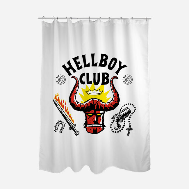 HB Club-none polyester shower curtain-Getsousa!