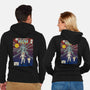 The Cursed Vecna-unisex zip-up sweatshirt-Green Devil