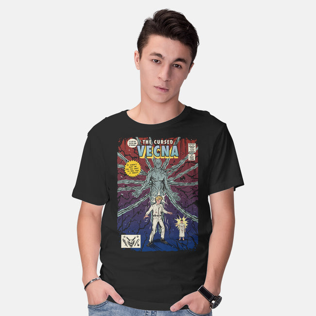 The Cursed Vecna-mens basic tee-Green Devil