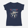 VF-1 Maverick-womens v-neck tee-vp021
