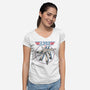 VF-1 Maverick-womens v-neck tee-vp021