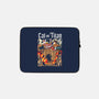 A Cat On Titan-none zippered laptop sleeve-rondes