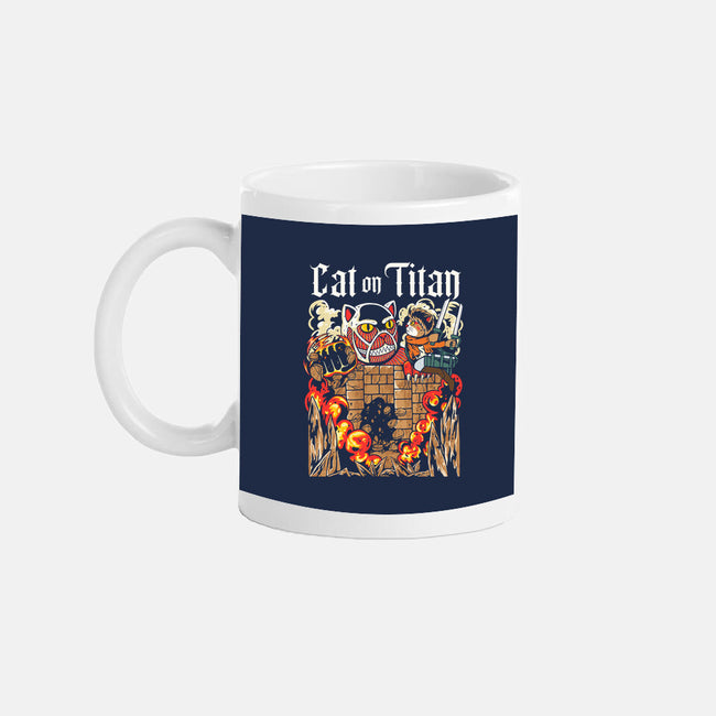 A Cat On Titan-none glossy mug-rondes