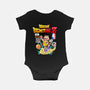 Dragon Ball Basketball-baby basic onesie-rondes