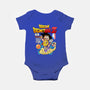 Dragon Ball Basketball-baby basic onesie-rondes