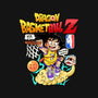 Dragon Ball Basketball-baby basic onesie-rondes