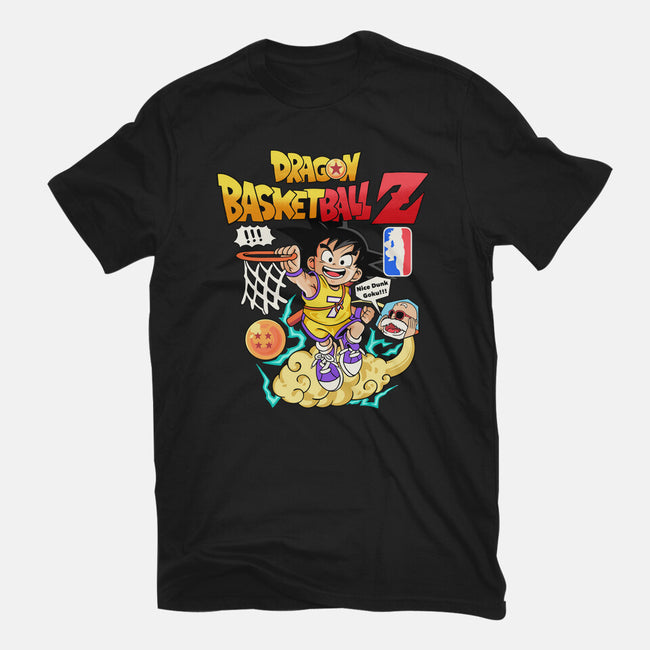 Dragon Ball Basketball-womens basic tee-rondes