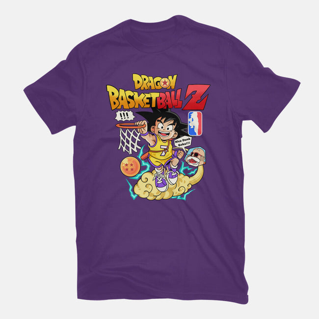 Dragon Ball Basketball-womens basic tee-rondes