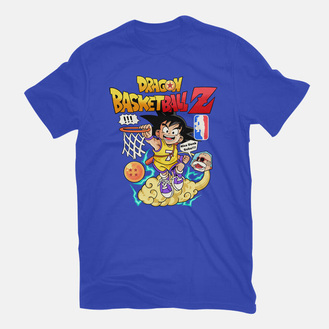 Dragon Ball Basketball-womens basic tee-rondes