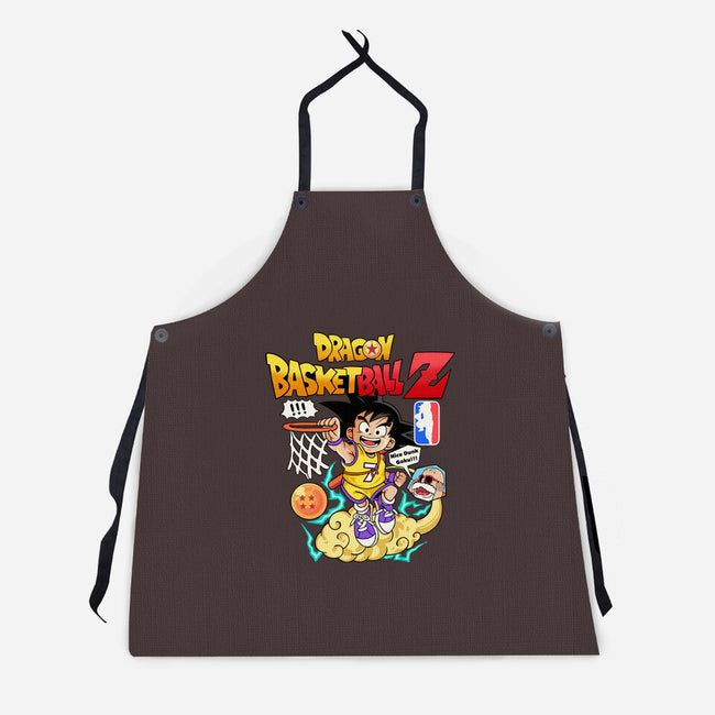 Dragon Ball Basketball-unisex kitchen apron-rondes