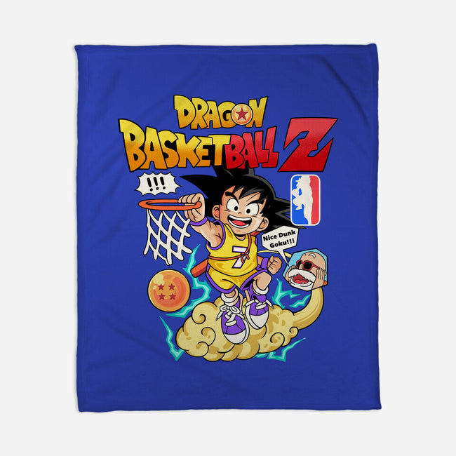 Dragon Ball Basketball-none fleece blanket-rondes