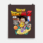 Dragon Ball Basketball-none matte poster-rondes