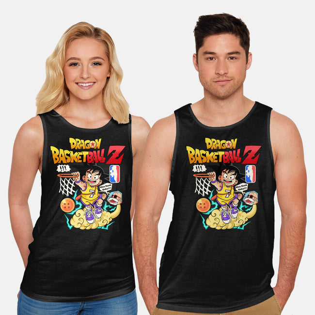 Dragon Ball Basketball-unisex basic tank-rondes