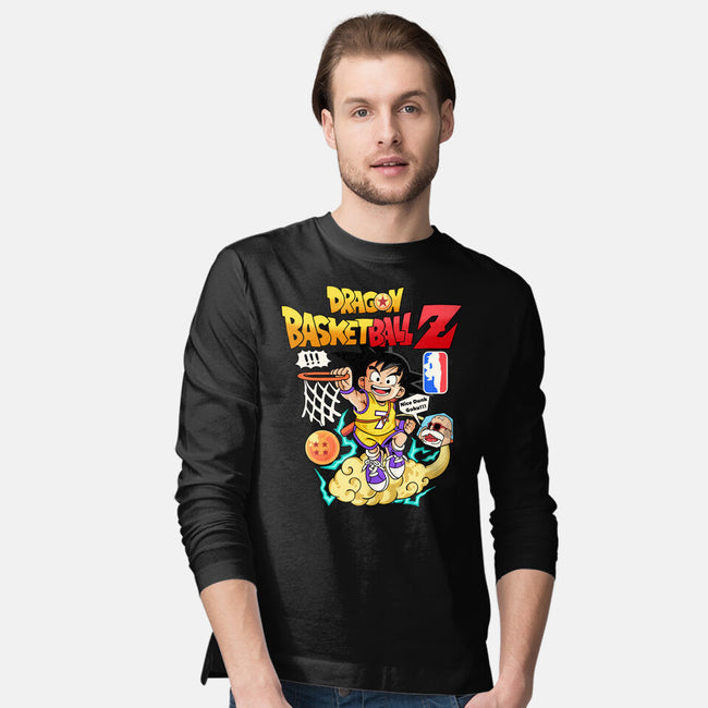 Dragon Ball Basketball-mens long sleeved tee-rondes